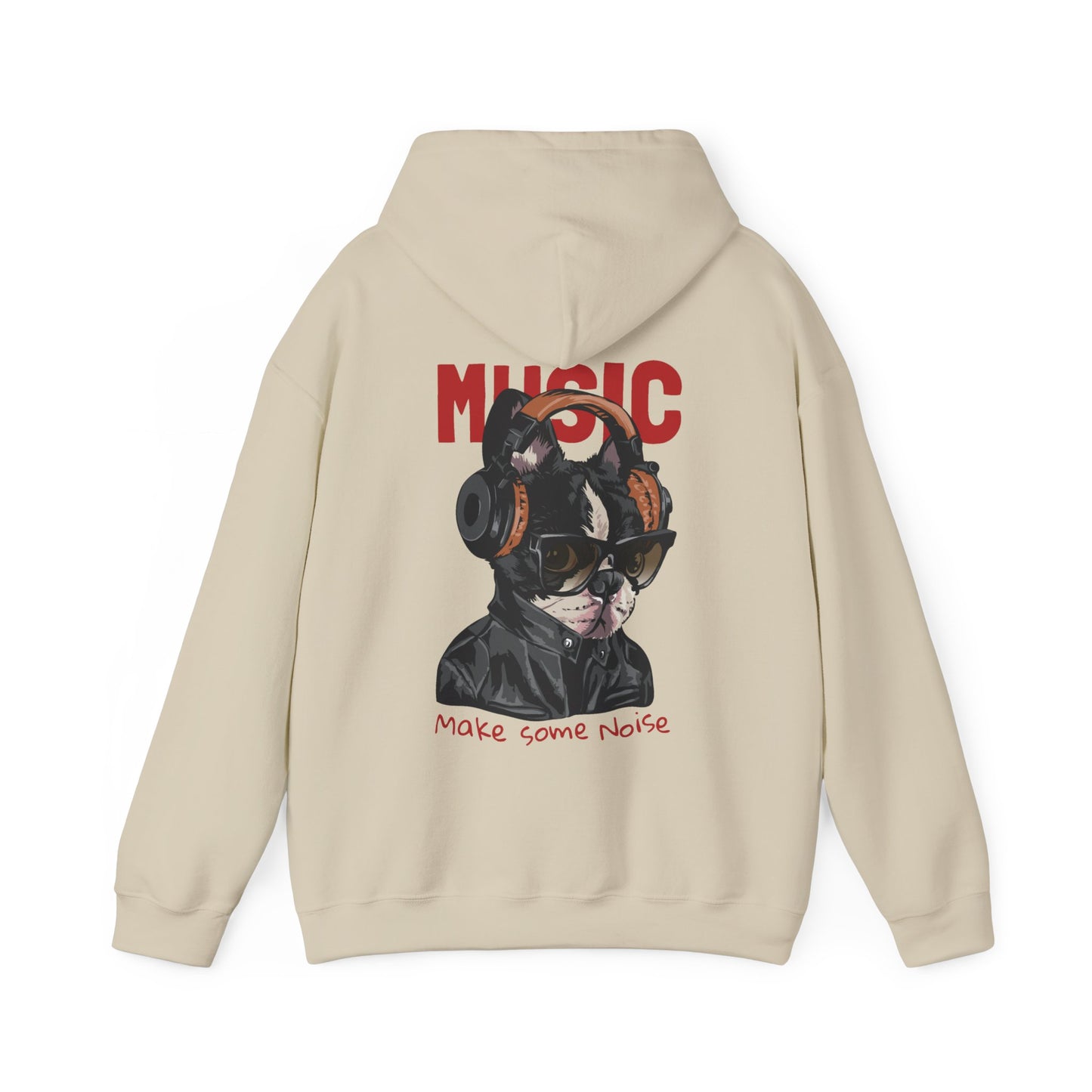 Music Pug Hoodie