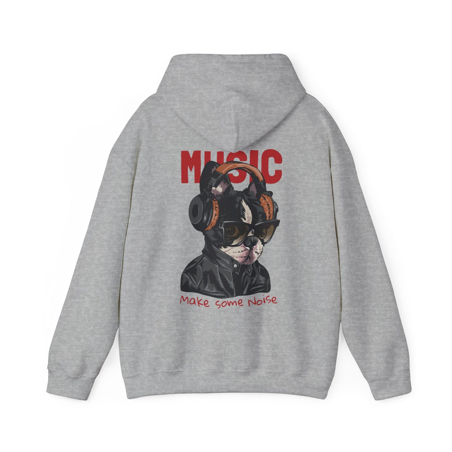 Music Pug Hoodie