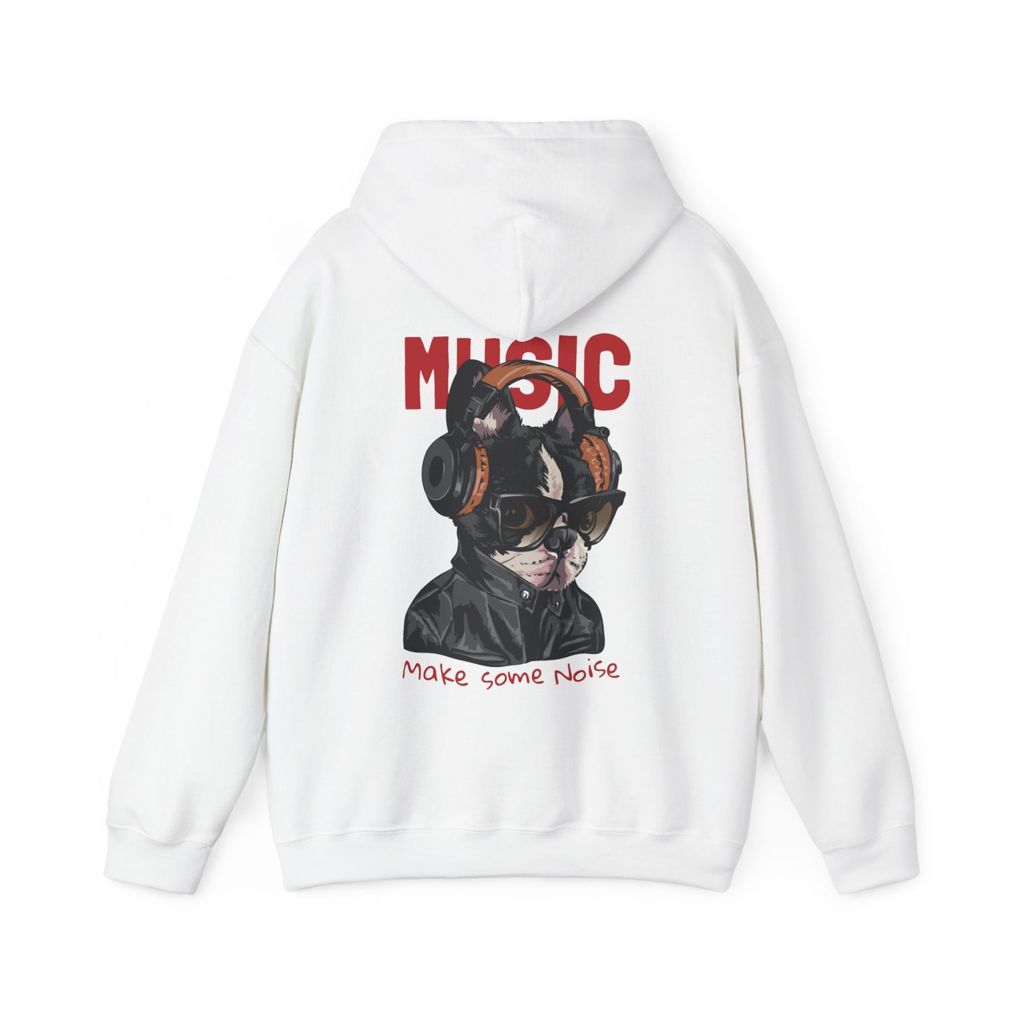 Music Pug Hoodie