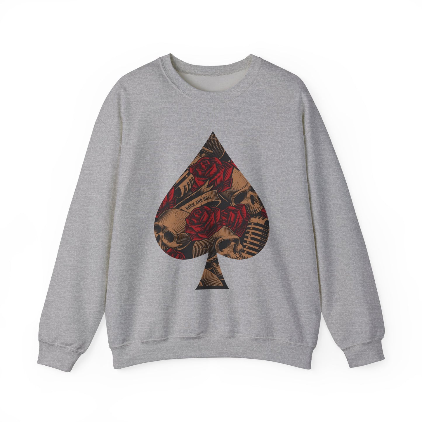 Ace Skull & Roses Sweater