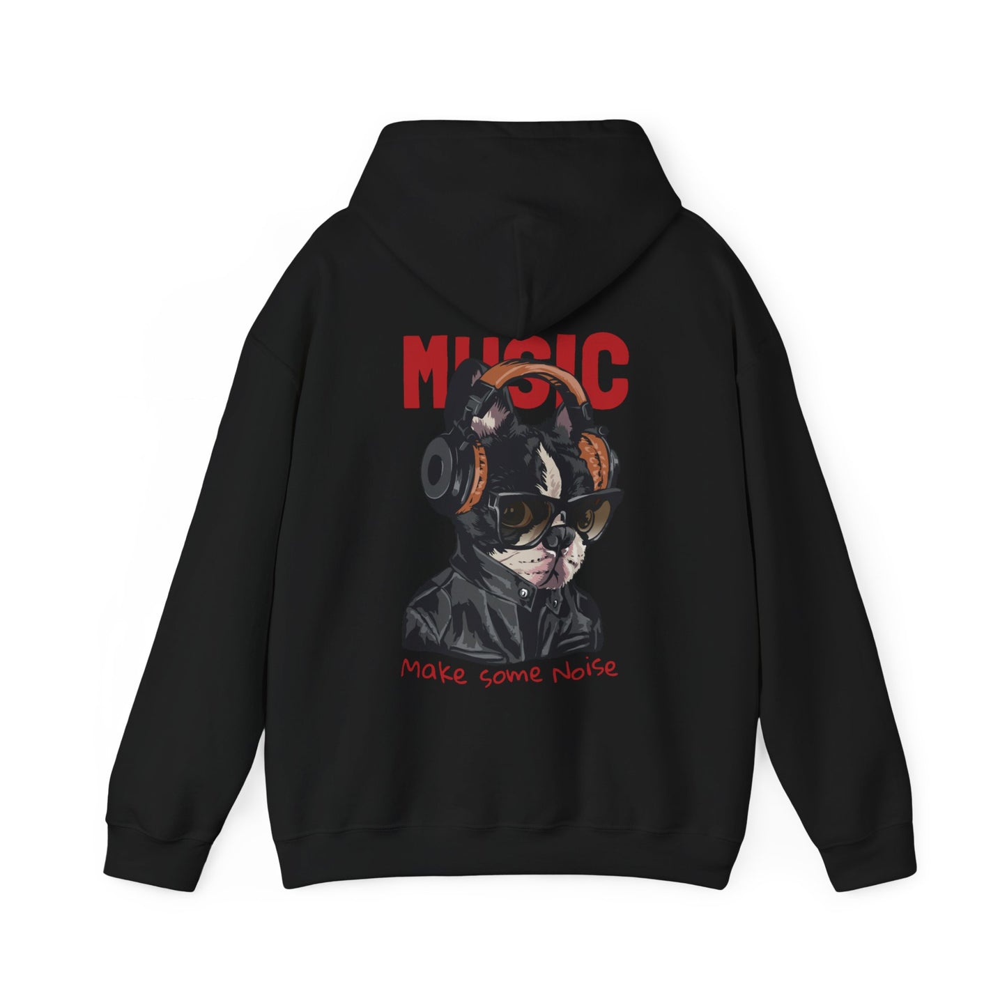 Music Pug Hoodie