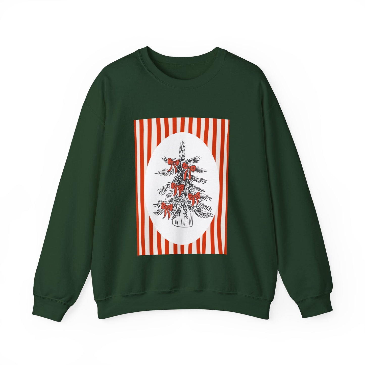 Red Christmas Tree Sweater