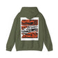 Orange Cars Hoodie