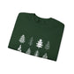 White Christmas Trees Sweater