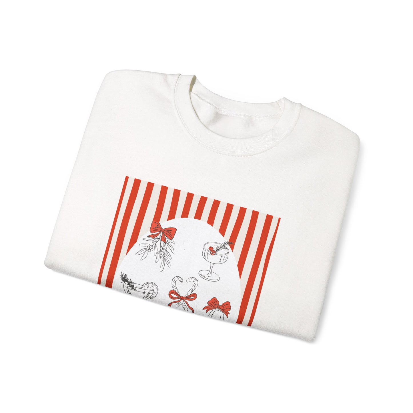 Red Christmas Scene Sweater