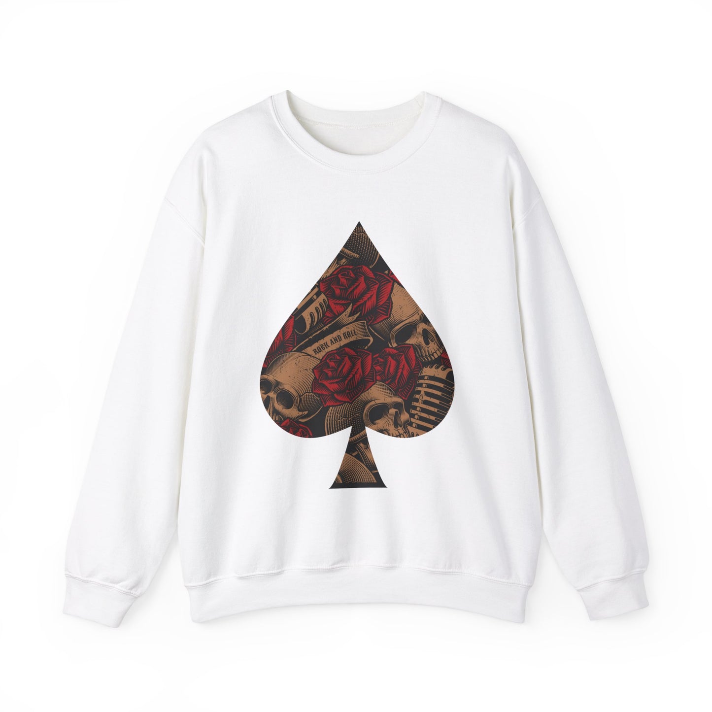 Ace Skull & Roses Sweater