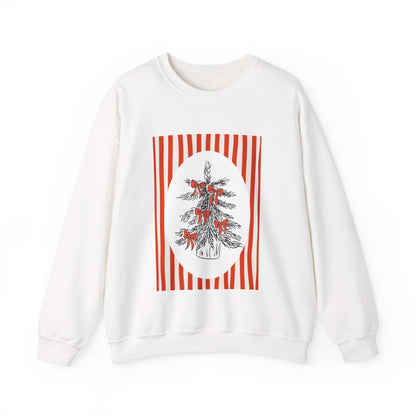 Red Christmas Tree Sweater