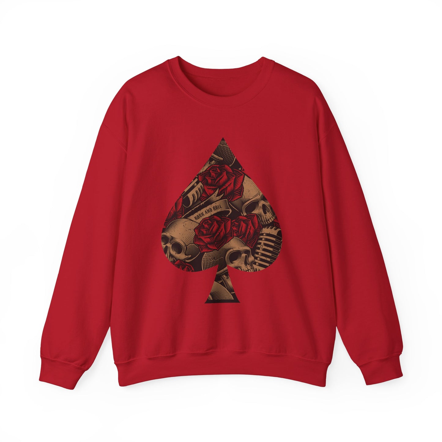 Ace Skull & Roses Sweater