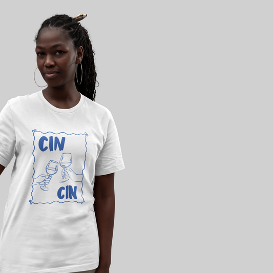 Cin Cin Blue T-shirt