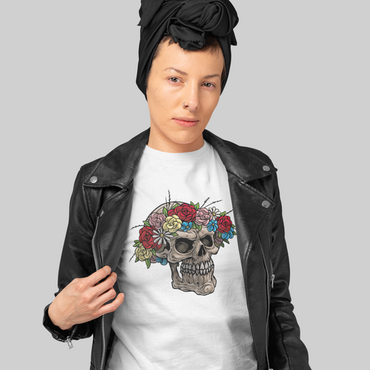 Flower Skull T-Shirt