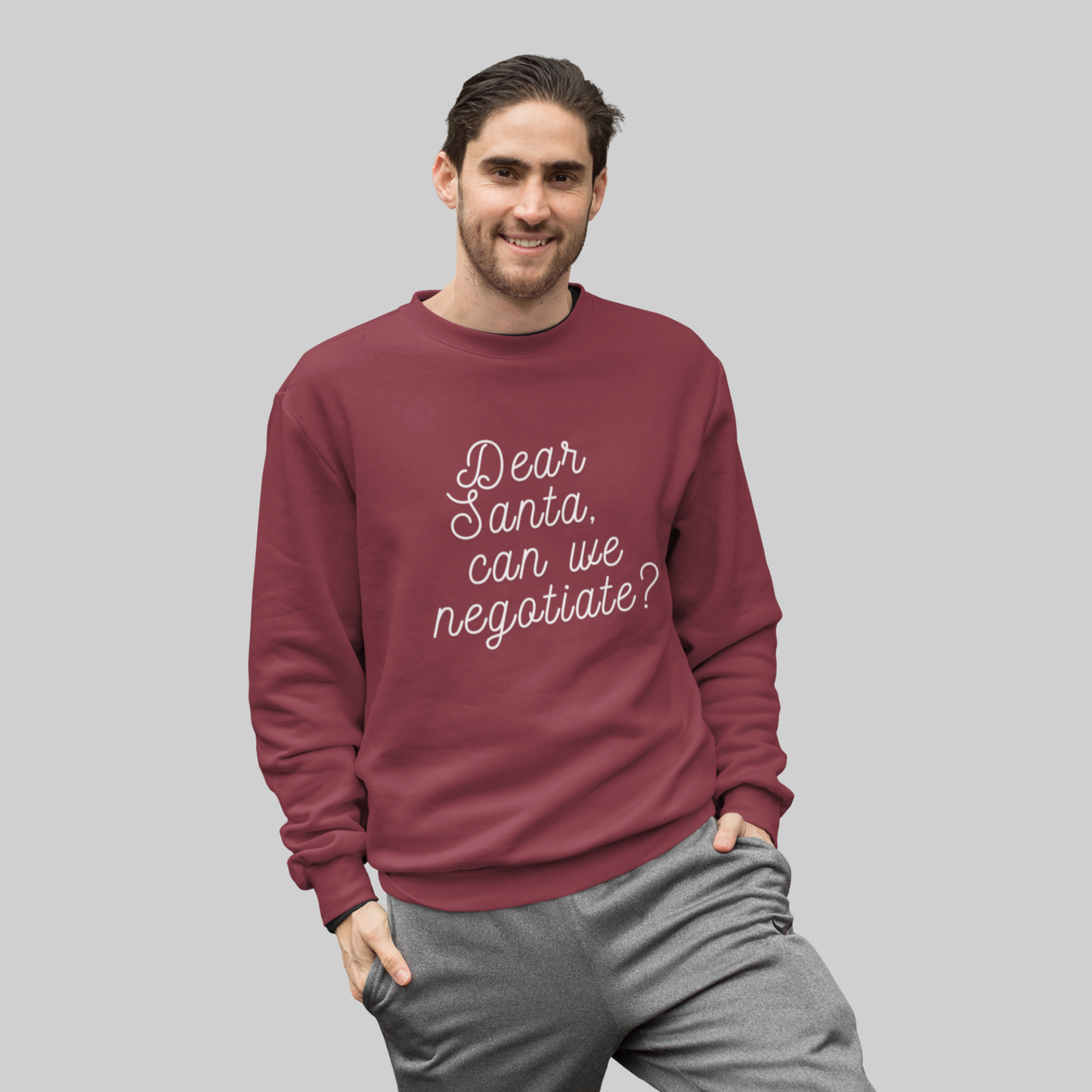 Can We Negotiate Sweater