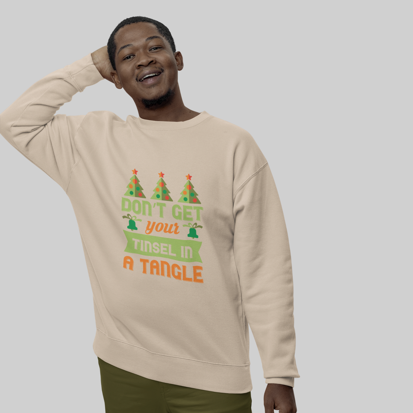 Tinsel in a Tangle Sweater