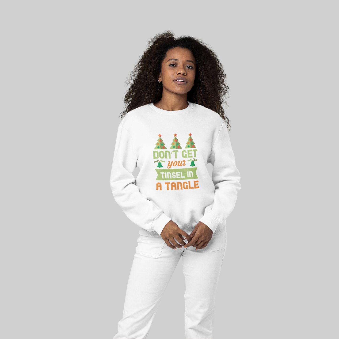 Tinsel in a Tangle Sweater