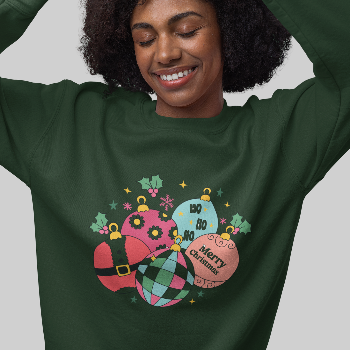 Christmas Baubles Sweater
