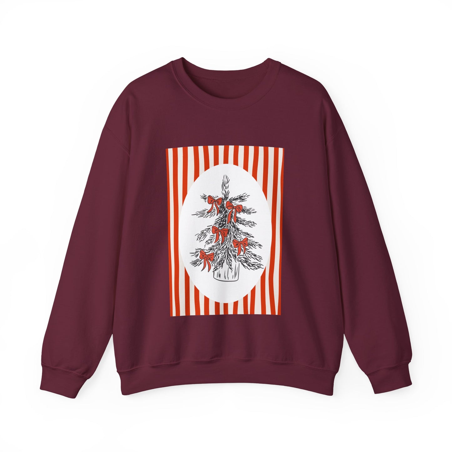 Red Christmas Tree Sweater