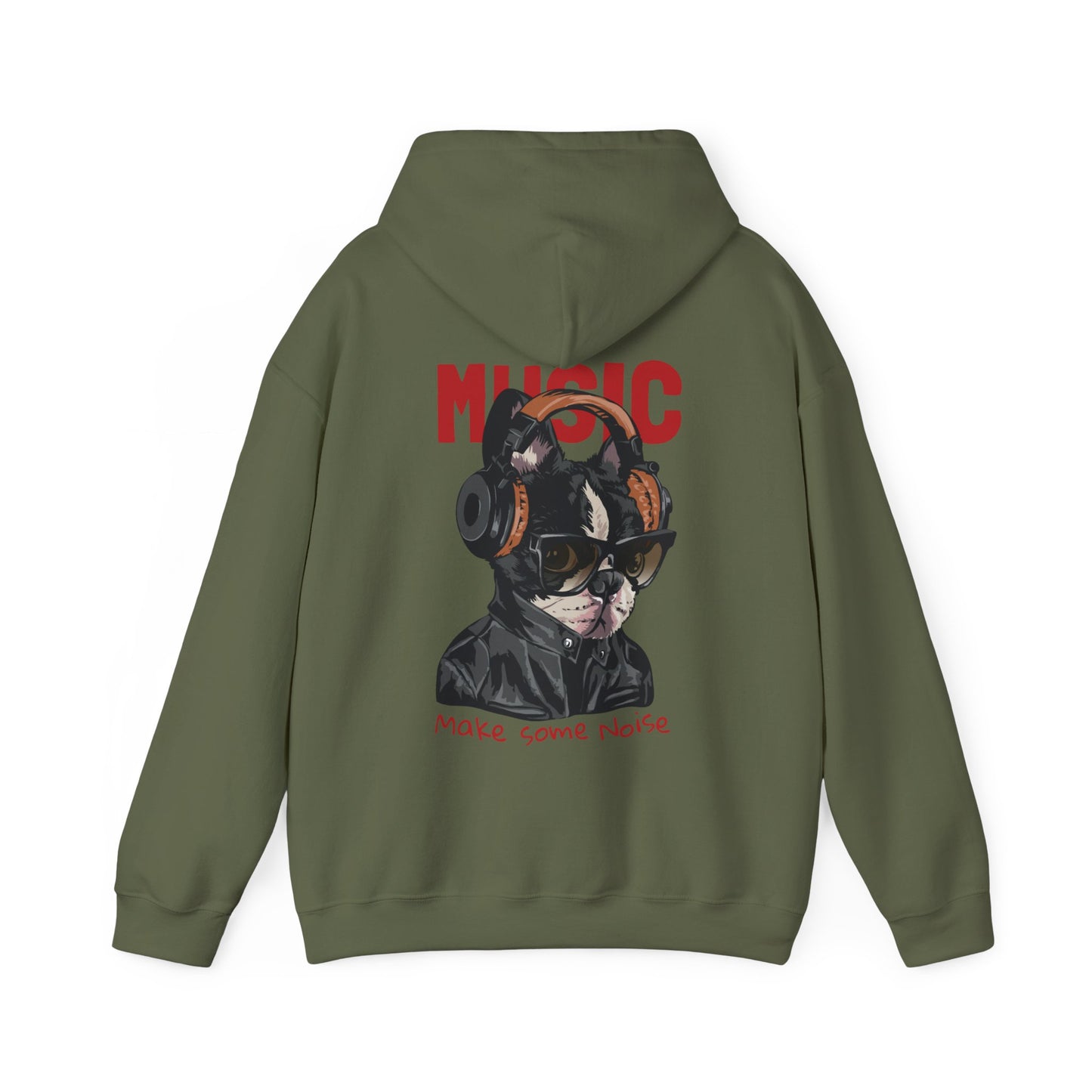 Music Pug Hoodie