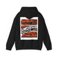Orange Cars Hoodie